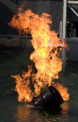 Баррель в огне