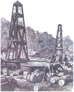 Добыча нефти на раннем этапе